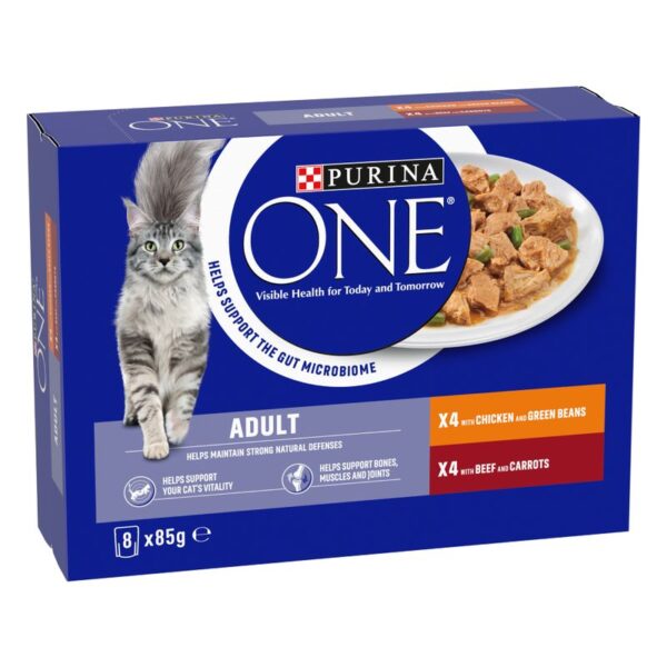 PURINA ONE Adult  Mixed Selection (40 x 85g) - Image 2