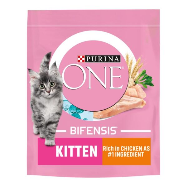 PURINA ONE Junior / Kitten Chicken & Whole Grains Dry Cat Food  750g - Image 2