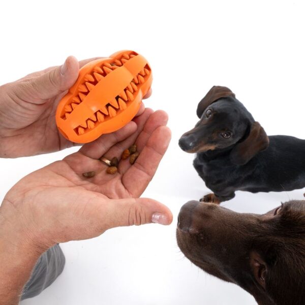 TIAKI Rugby Treat Dog Toy  10.5 x 7.5cm (L x Diameter) - Image 3