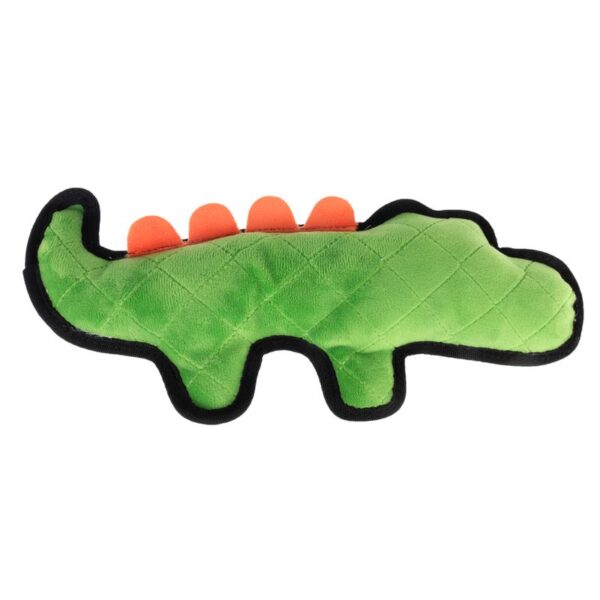 TIAKI Happy Croco Tough Dog Toy  33 x 14 x 5cm (Lx W x H) - Image 2