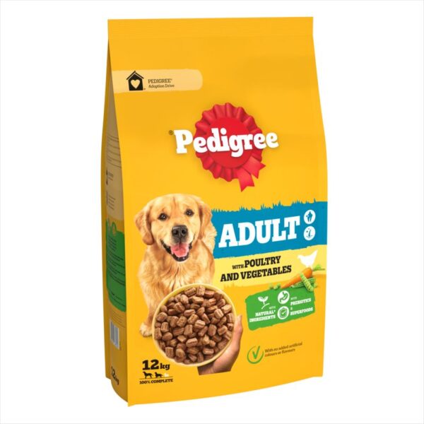 12kg Pedigree Dry Dog Food + Daily Oral Care Dog Treats - Special Bundle! * - Image 3