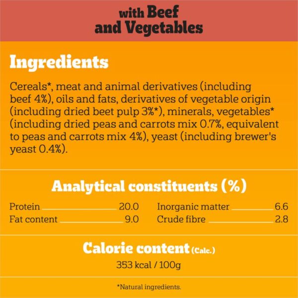 Pedigree Adult Complete with Beef & Vegetables  12kg - Image 5