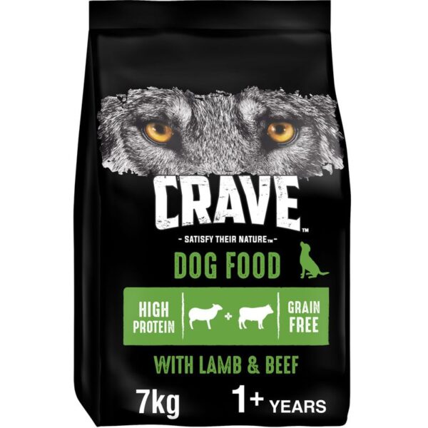CRAVE Adult Lamb & Beef Dry Dog Food - Image 7
