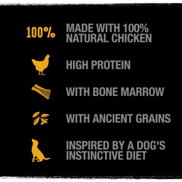 CRAVE Adult with Chicken, Bone Marrow & Ancient Grains Dry Dog Food - Image 2
