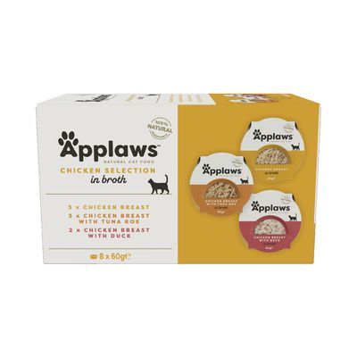 Applaws Adult Multipack Cat Pots 60g