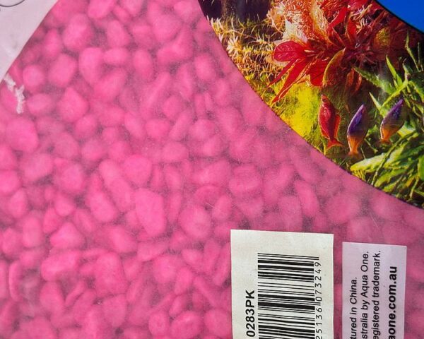Aqua One Decorative Gravel - Pink - 2kg - Image 2